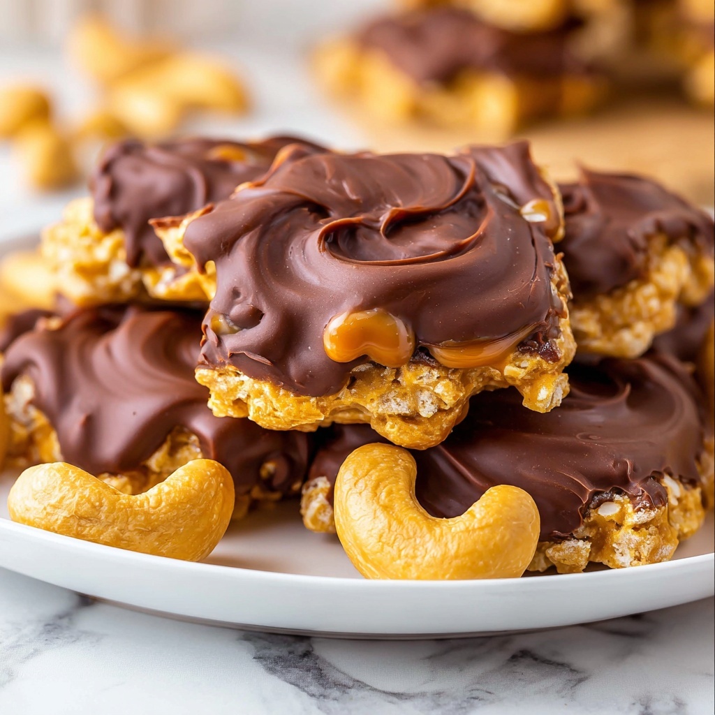 Caramel Cashew Clusters Recipe - Recipe Image