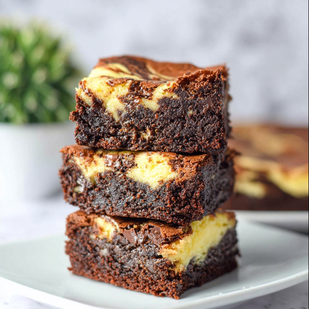 Cheesecake Brownies Recipe - Recipe Image