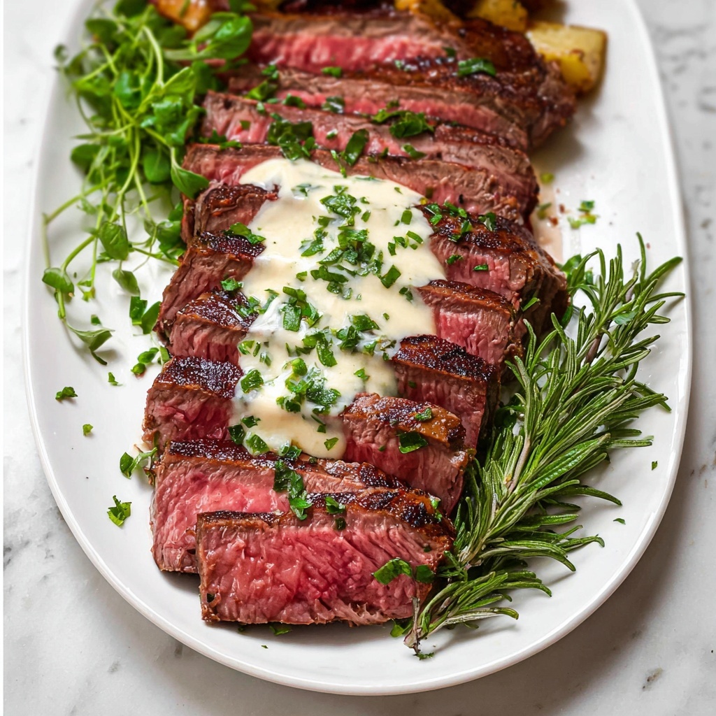 Marinated London Broil in the Broiler Recipe - Recipe Image