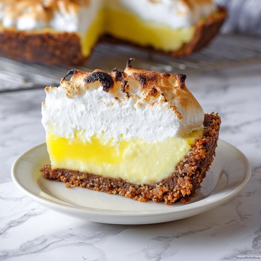 Lemon Meringue Cheesecake Recipe - Recipe Image