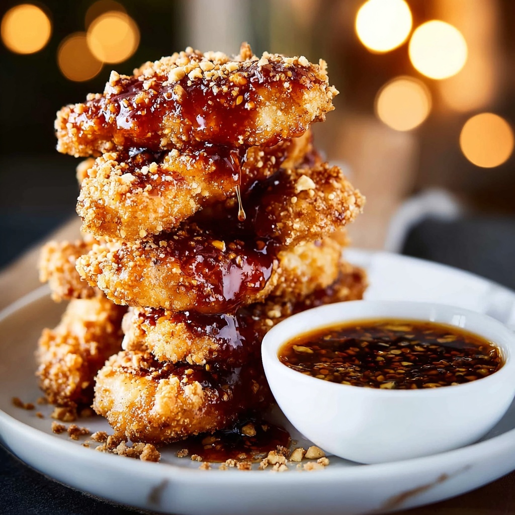 Crunchy Hot Honey Chicken Recipe - Recipe Image
