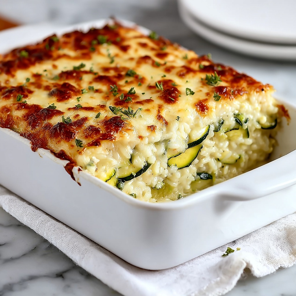 Savory Garden Zucchini Casserole: The Best Summer Comfort Dish Recipe - Recipe Image
