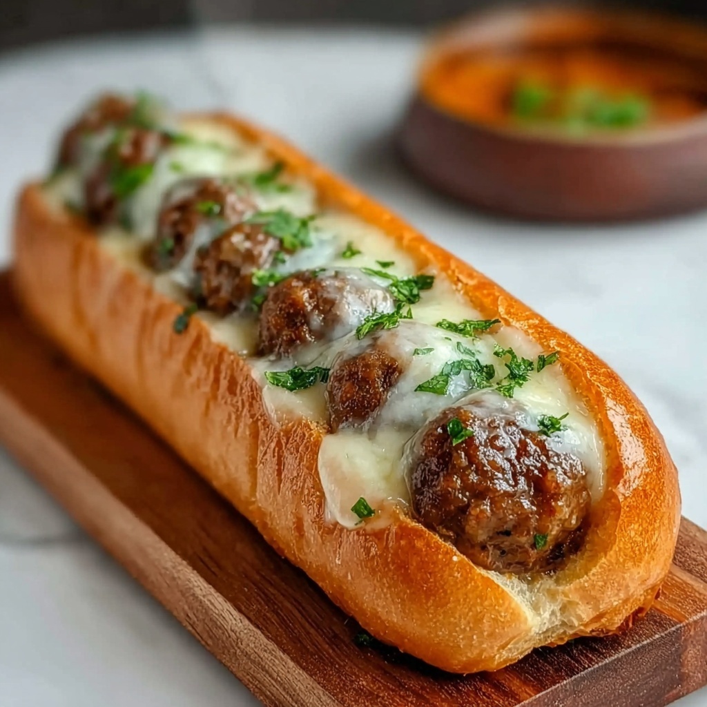 Amazing Baked Italian Sub Sandwiches for Cheesy Joy Recipe - Recipe Image