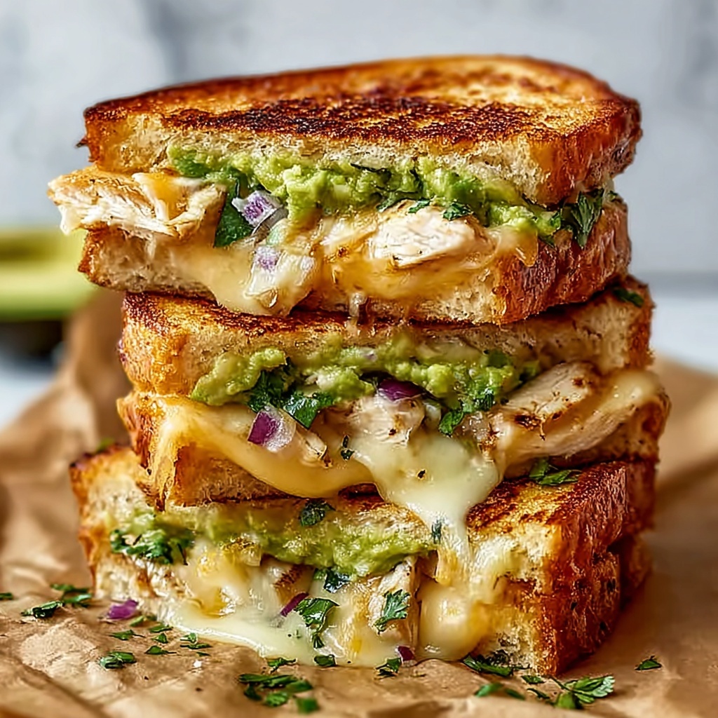 Irresistible Chicken Avocado Melt Sandwich in 30 Minutes Recipe - Recipe Image