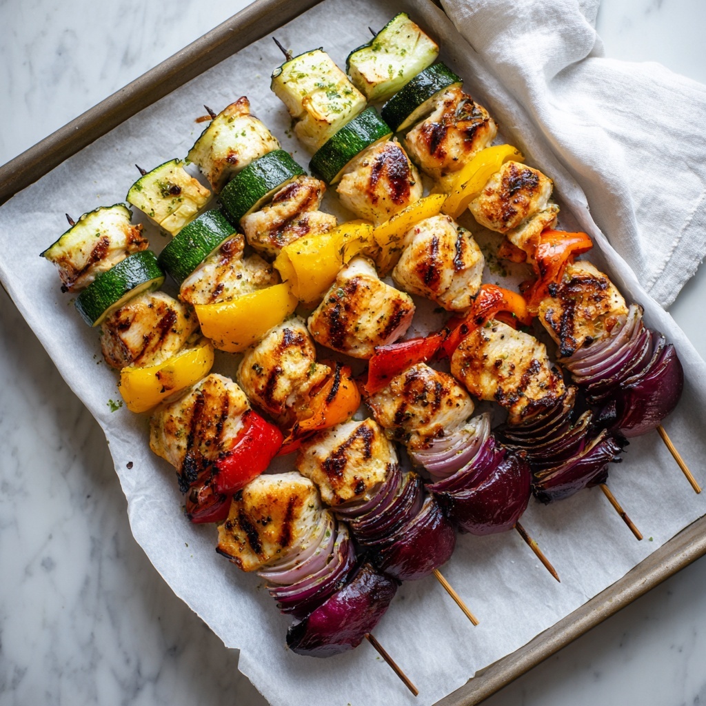 Grilled Chicken Kabobs Recipe - Recipe Image