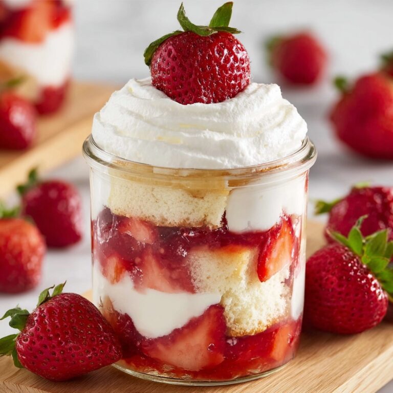 Strawberry Shortcake in a Jar Recipe
