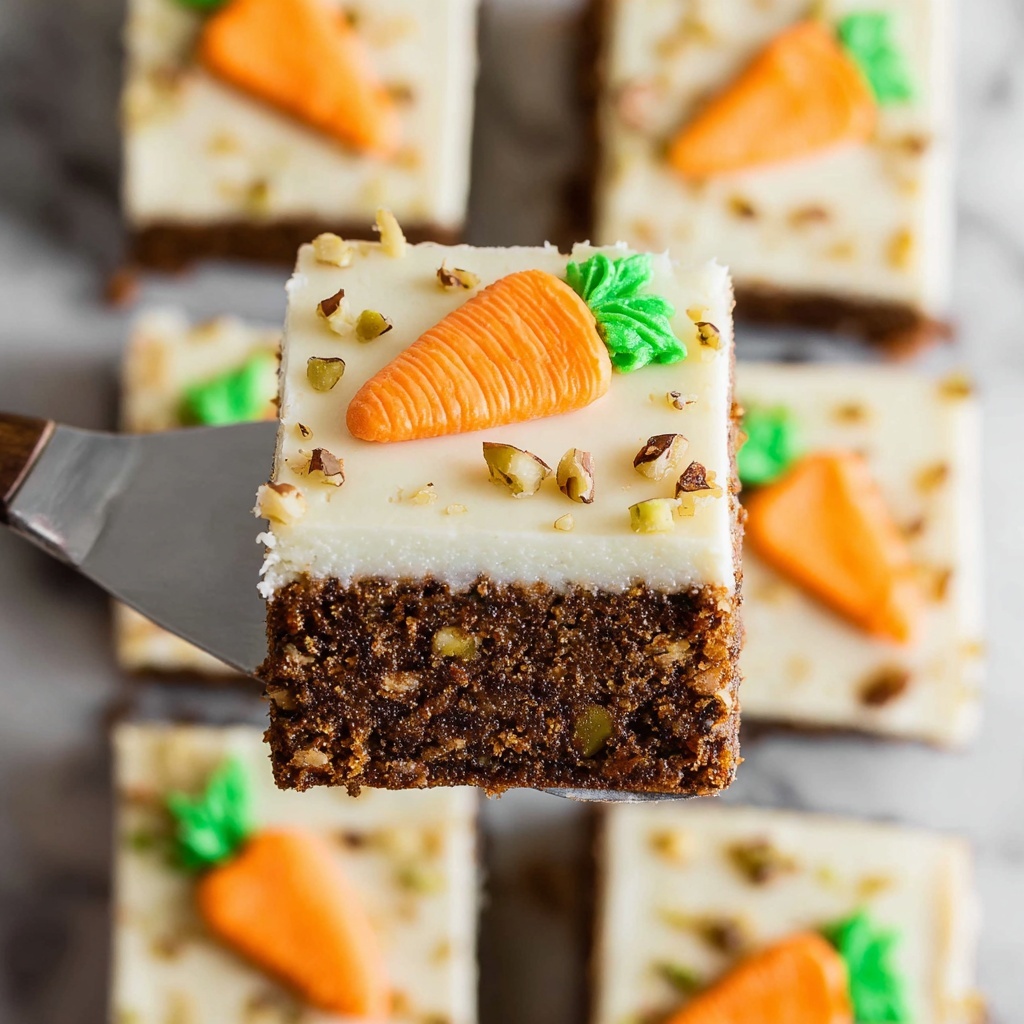 Carrot Sheet Cake with Cream Cheese Frosting and Pecans Recipe - Recipe Image