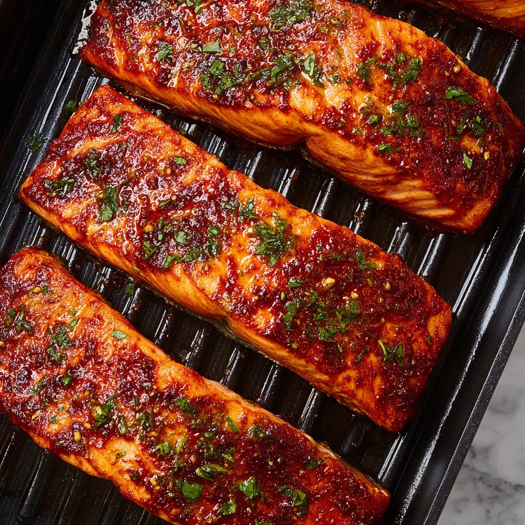 Air Fryer Salmon with Spicy Paprika Rub Recipe - Recipe Image