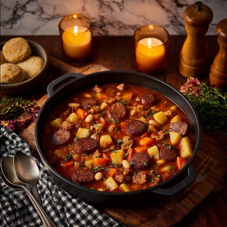 Sausage and Bean Stew (Bonfire Stew) Recipe