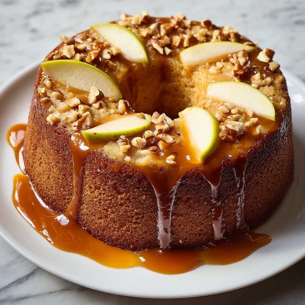 Caramel Apple Spice Cake Recipe - Recipe Image
