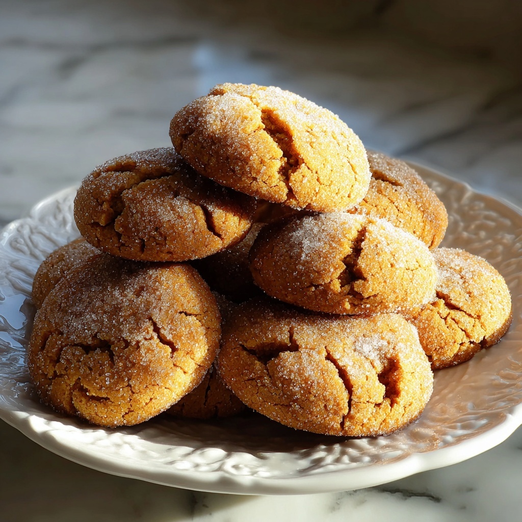 Brown Butter Pumpkin Snickerdoodle Cookies Recipe - Recipe Image