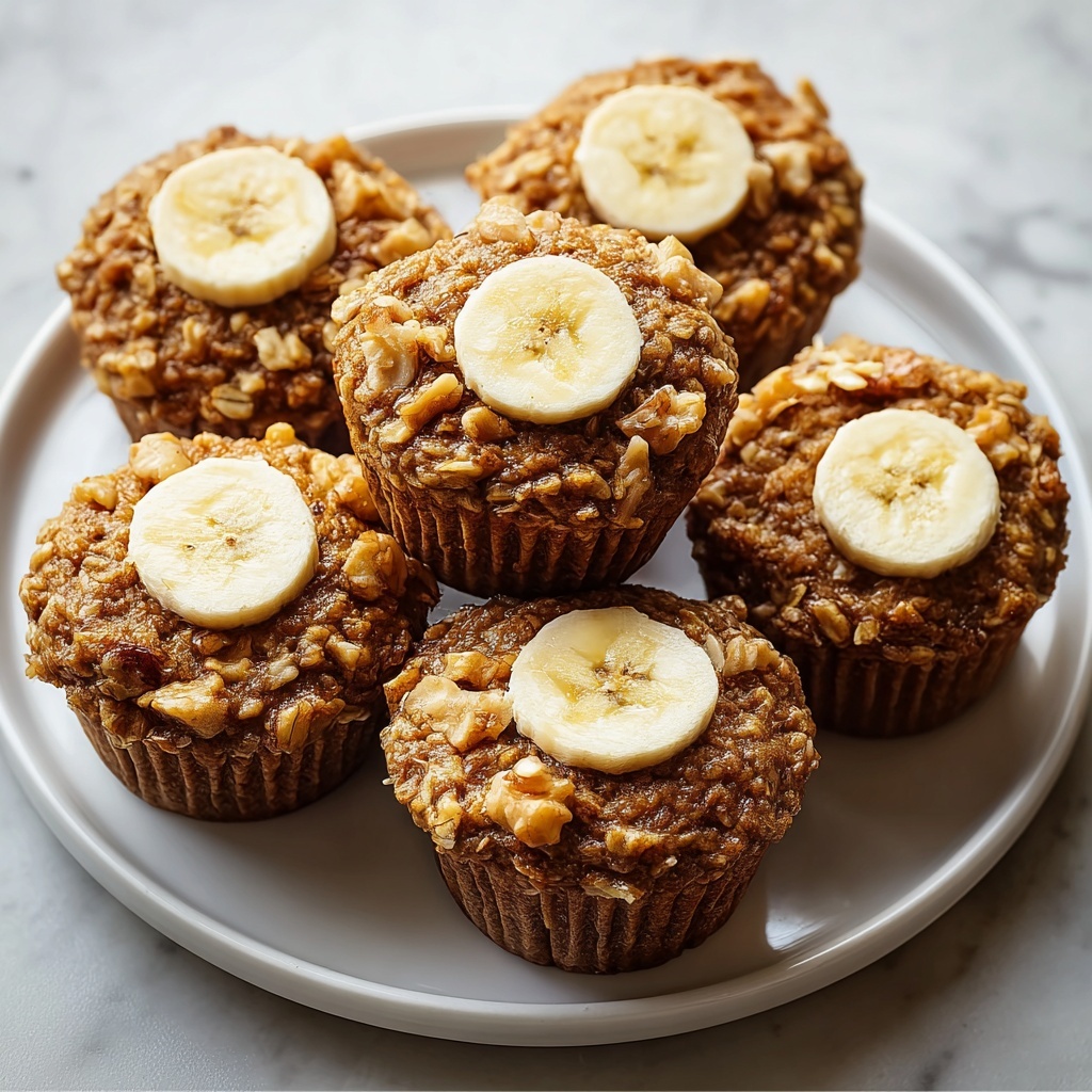 Healthy Banana Oatmeal Muffins Recipe - Recipe Image