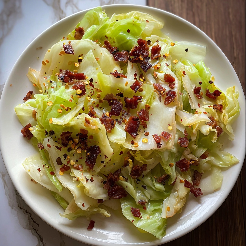 Southern Fried Cabbage Recipe - Recipe Image
