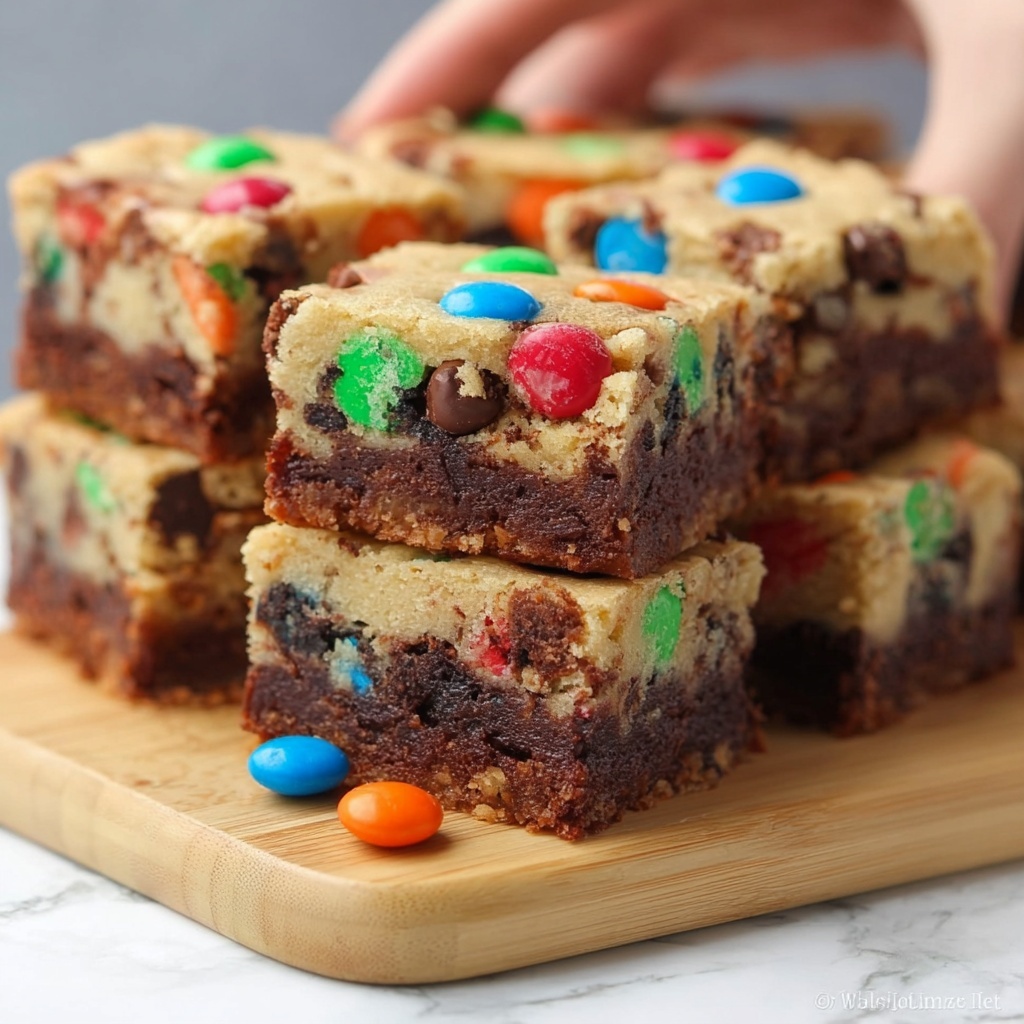 Loaded Brookie Bars Recipe - Recipe Image