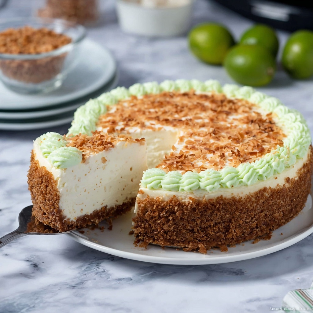 Instant Pot Margarita Cheesecake Recipe - Recipe Image