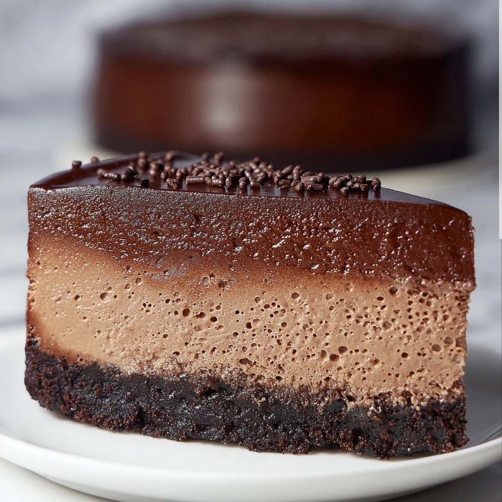 Instant Pot Chocolate Cheesecake Recipe - Recipe Image