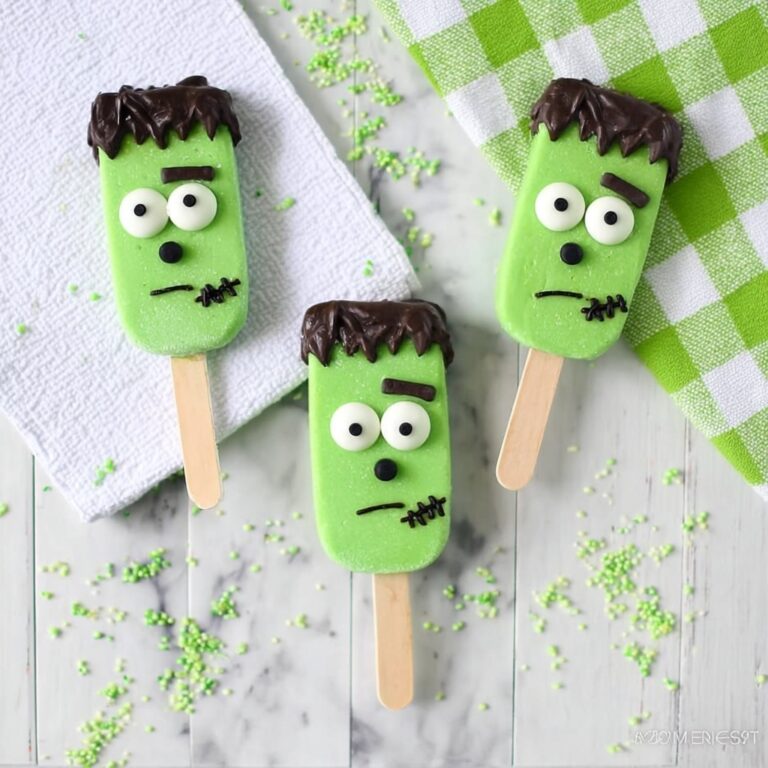 Frankenstein Cakesicles Recipe