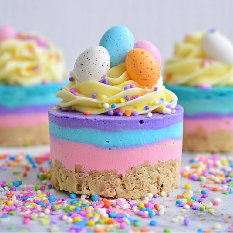 Mini Easter Cheesecakes Recipe