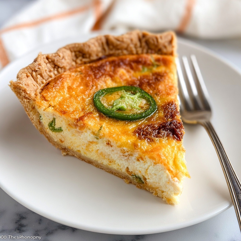 Jalapeño Popper Quiche Recipe - Recipe Image