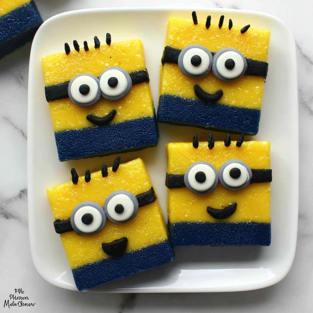 Minion Rice Krispie Treats Recipe - Recipe Image