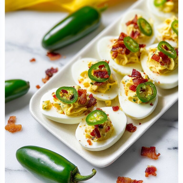 Jalapeno Deviled Eggs Recipe