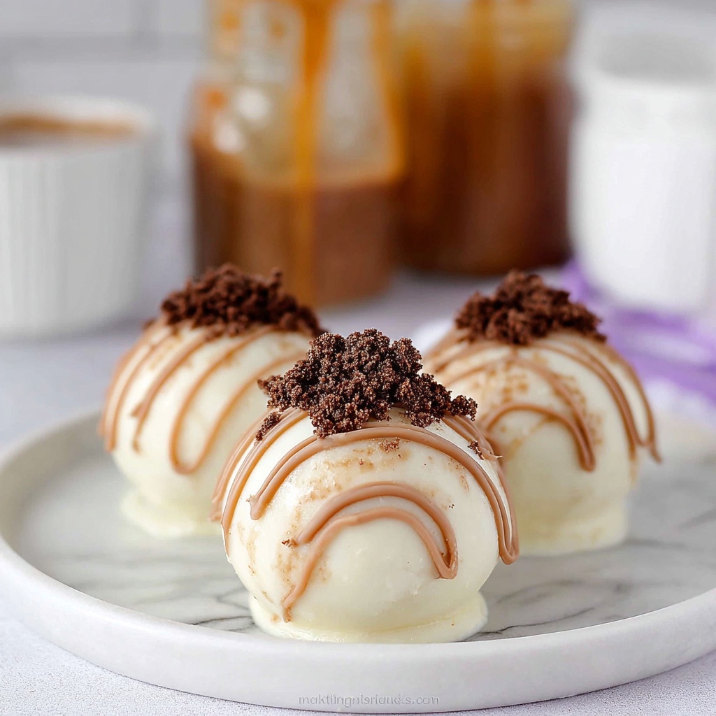 Rum Chata Hot Cocoa Bombs Recipe - Recipe Image