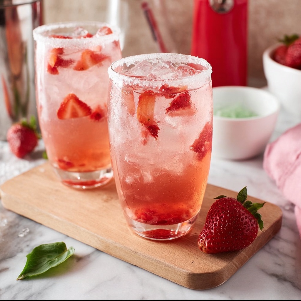 Strawberry Paloma Cocktail Recipe - Recipe Image