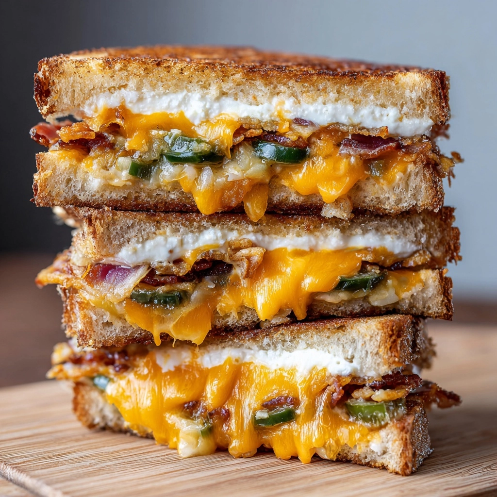 Jalapeño Popper Sandwich Recipe - Recipe Image