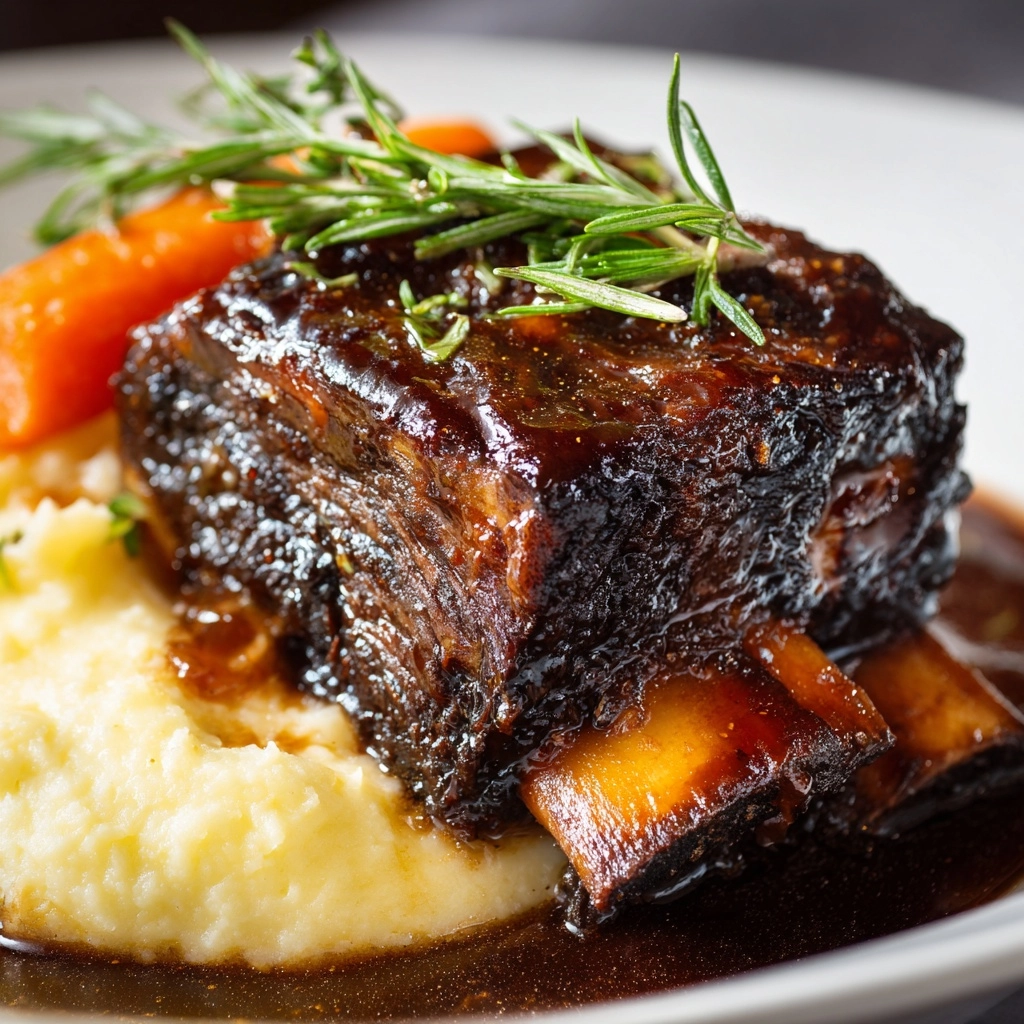Braised Lamb Shanks with Root Vegetables Recipe - Recipe Image