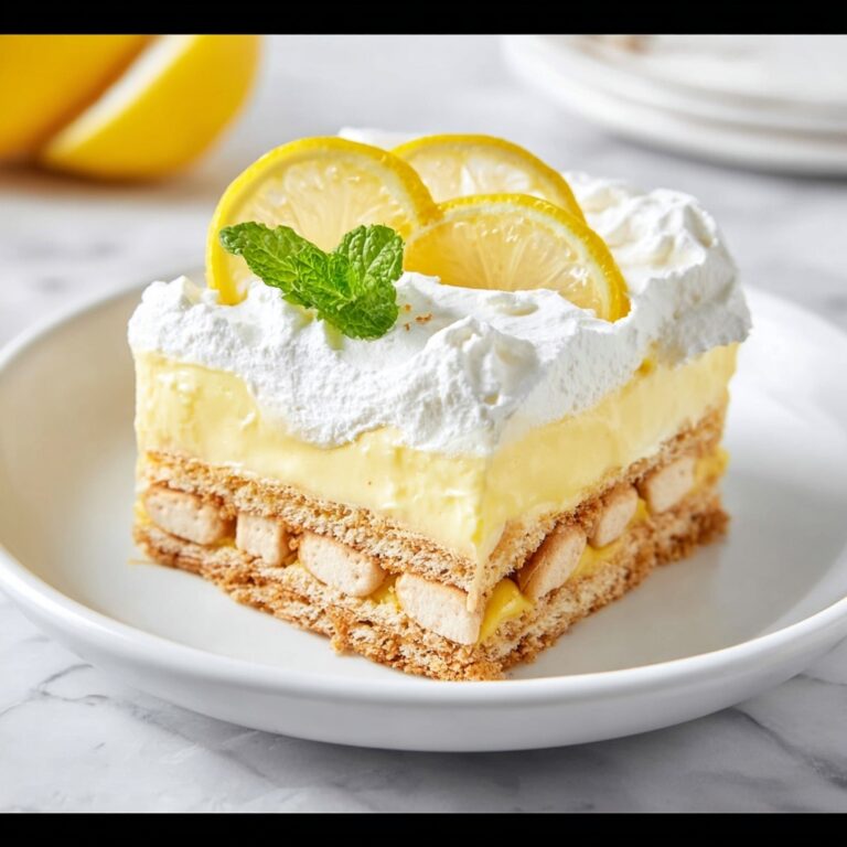 Lemon Icebox Cake Recipe
