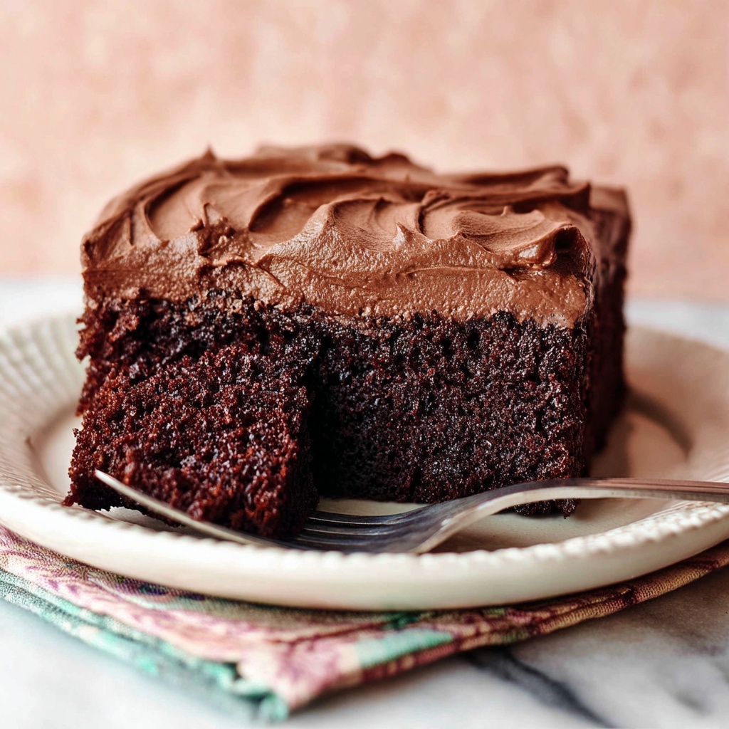 Sour Cream Chocolate Cake Recipe - Recipe Image