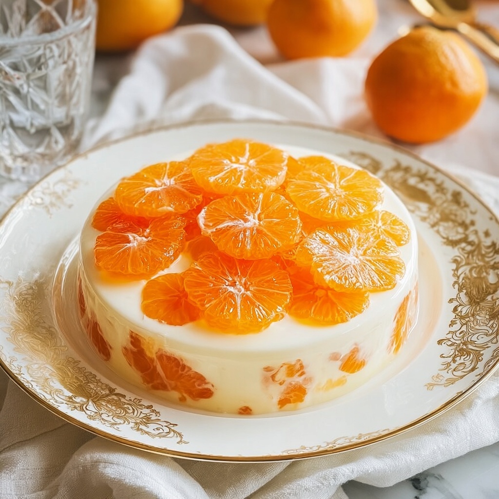 Easy Mandarin Orange Jello Salad Recipe - Recipe Image