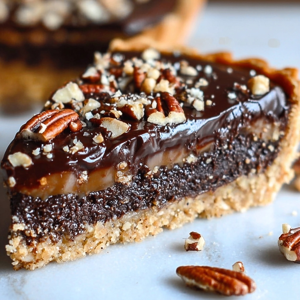 Decadent Texas Chocolate Pecan Pie That Everyone Will Love Recipe - Recipe Image