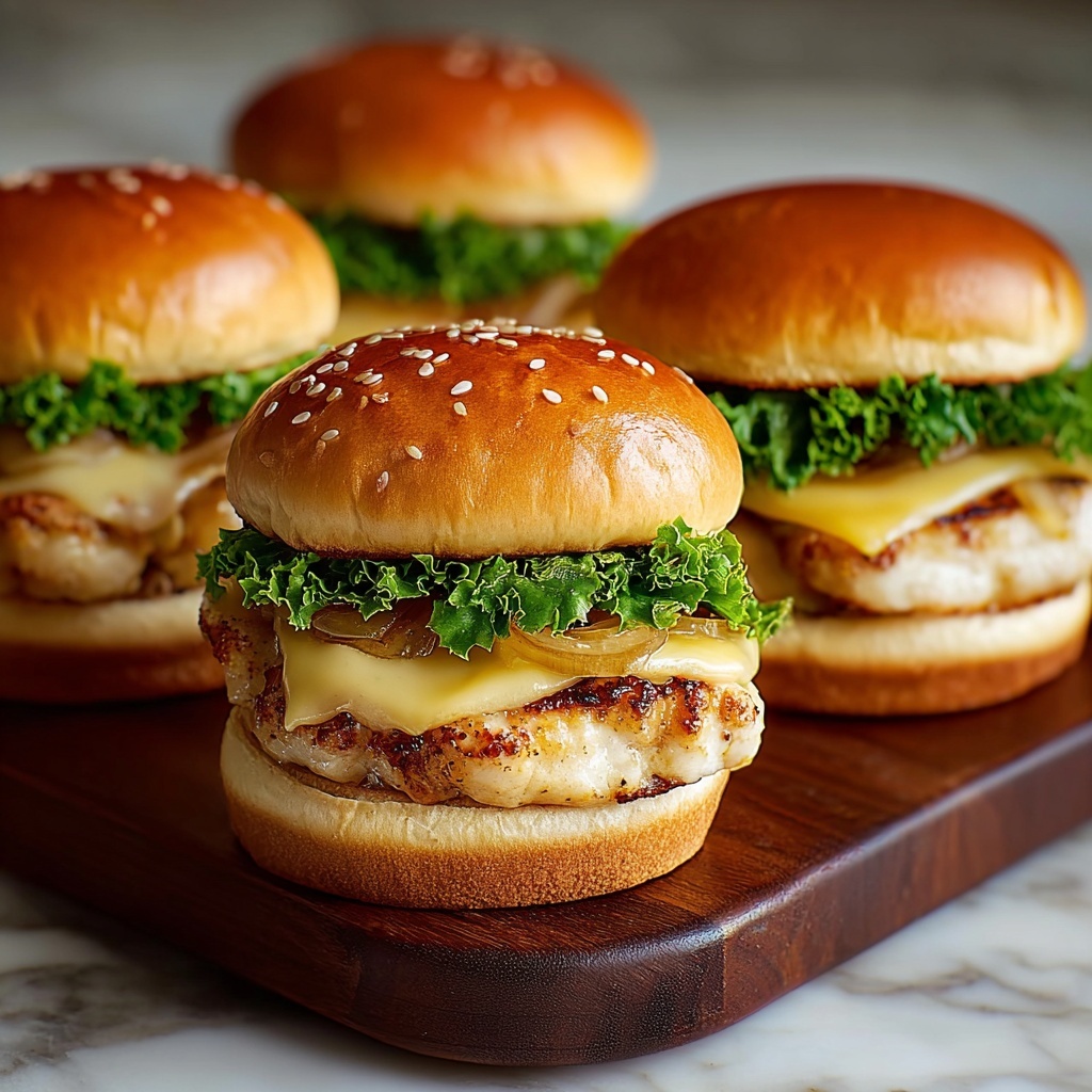 Honey Mustard Chicken Sliders: Irresistibly Crispy Flavor Bliss Recipe - Recipe Image