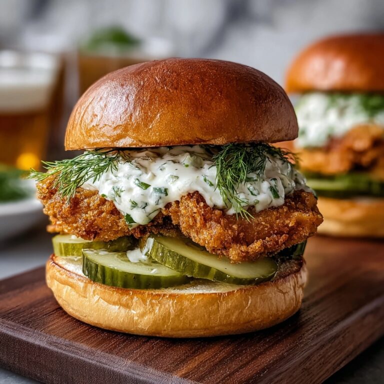 Crispy Dill Chicken Sandwich Recipe