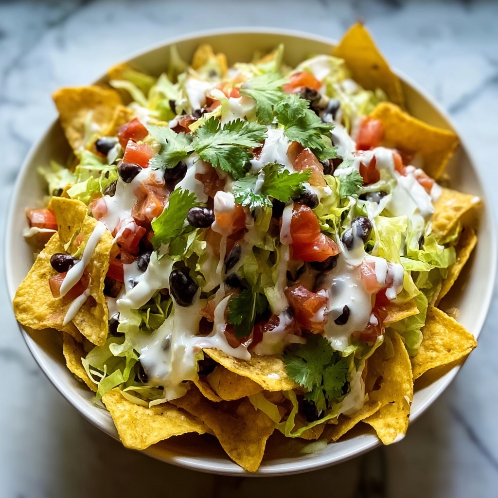 Crunchy Frito Cowboy Cabbage Salad with Spicy Chipotle Dressing Recipe - Recipe Image