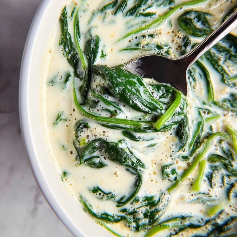 Creamed Spinach Recipe