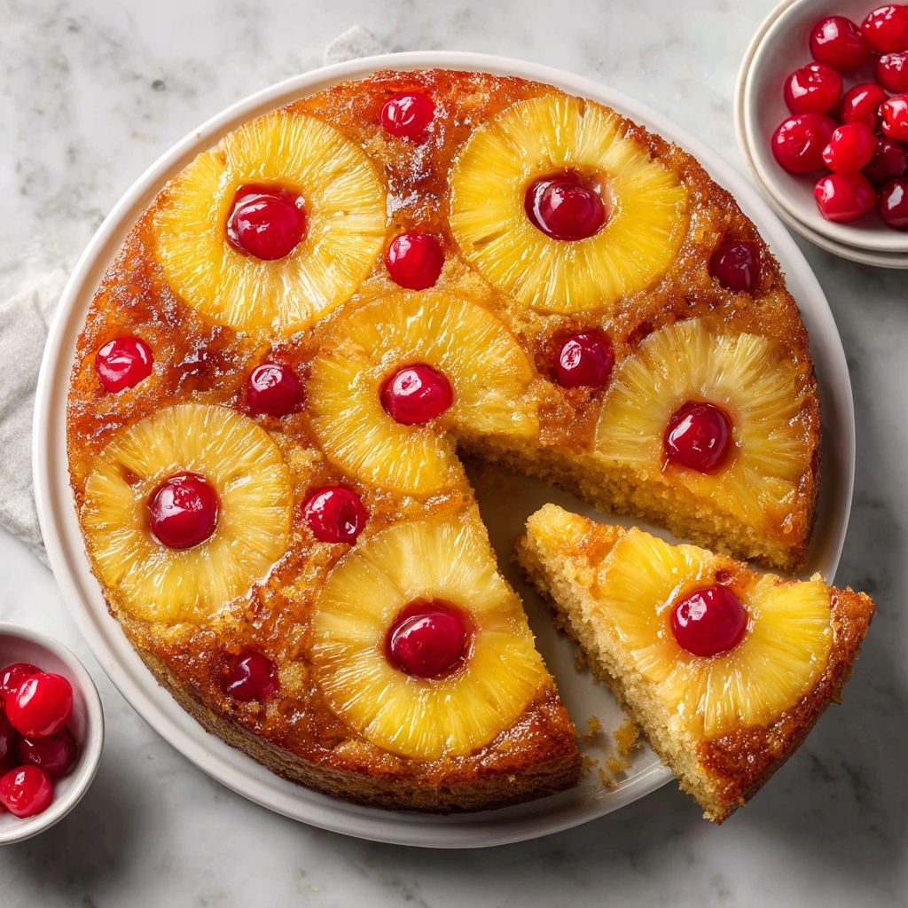 Pineapple Upside Down Cake Recipe - Recipe Image