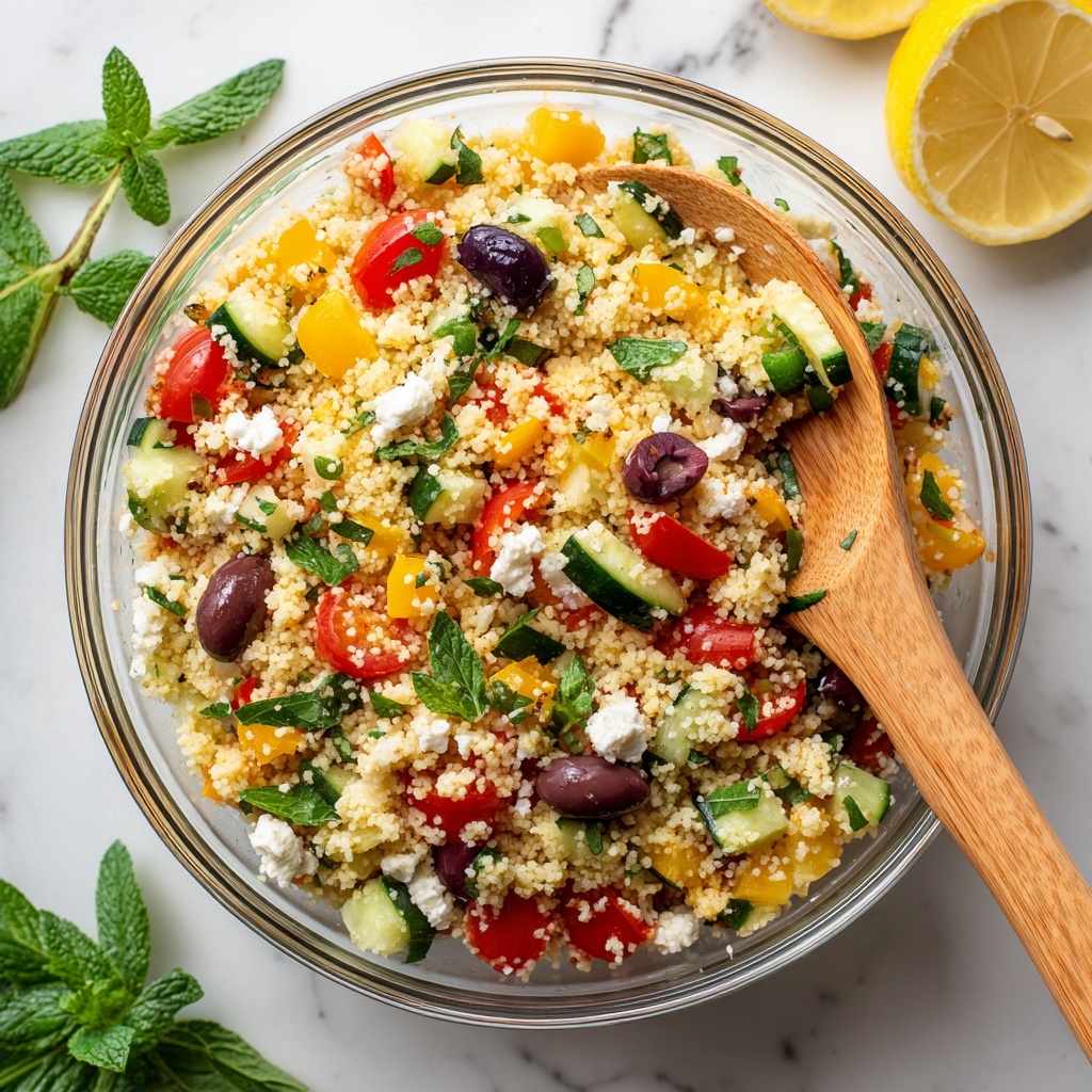 Mediterranean Couscous Salad Recipe - Recipe Image