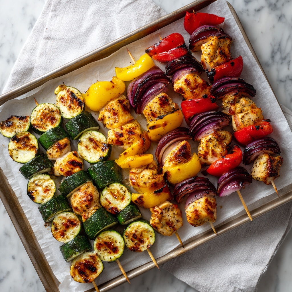 Grilled Chicken Kabobs Recipe - Recipe Image