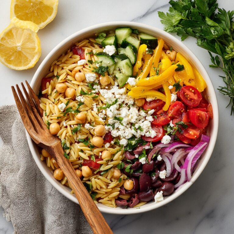 Greek Orzo Salad Recipe