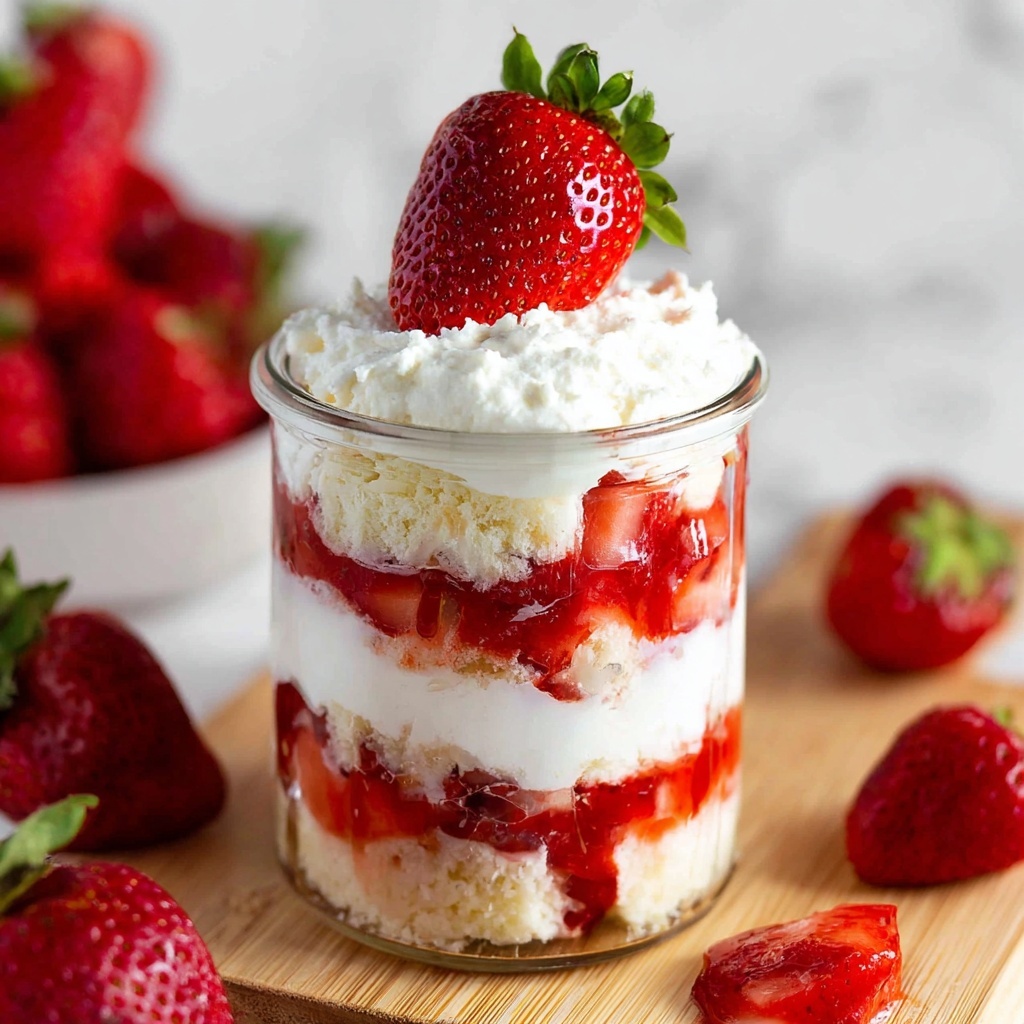 Strawberry Shortcake in a Jar Recipe - Recipe Image