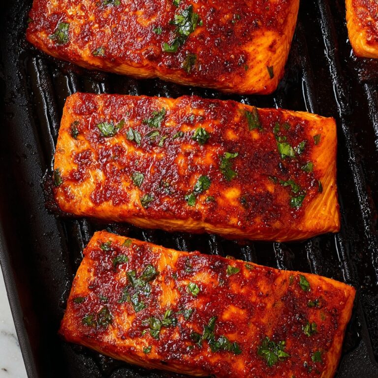 Air Fryer Salmon with Spicy Paprika Rub Recipe