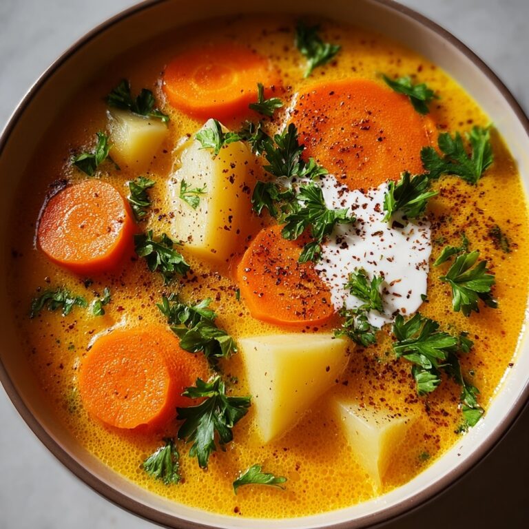 Vegan Carrot Potato Soup Recipe