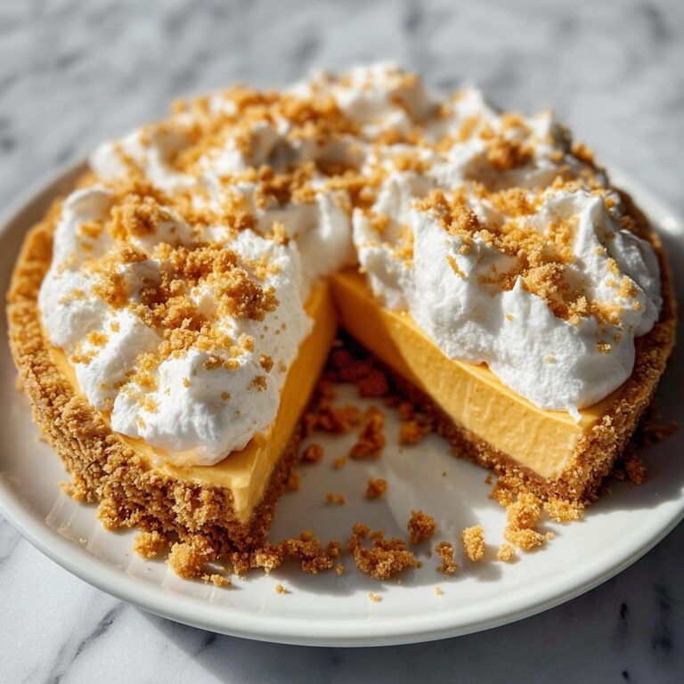 No Bake Pumpkin Fluff Pie Recipe
