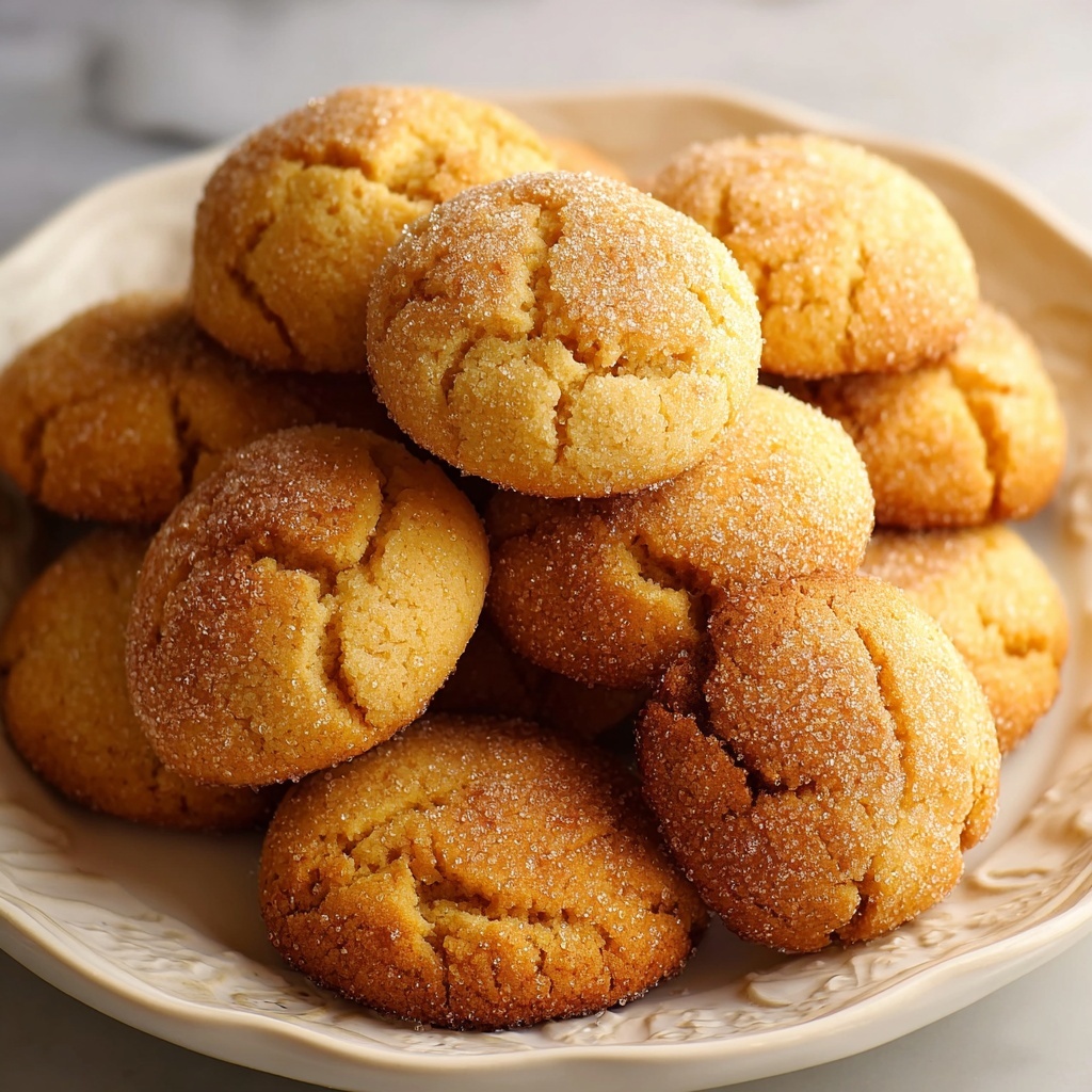 Brown Butter Pumpkin Snickerdoodle Cookies Recipe - Recipe Image