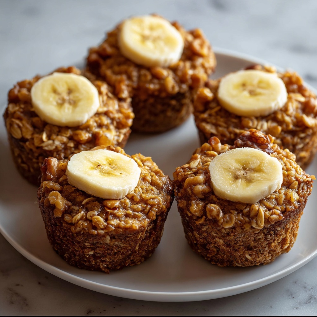 Healthy Banana Oatmeal Muffins Recipe - Recipe Image