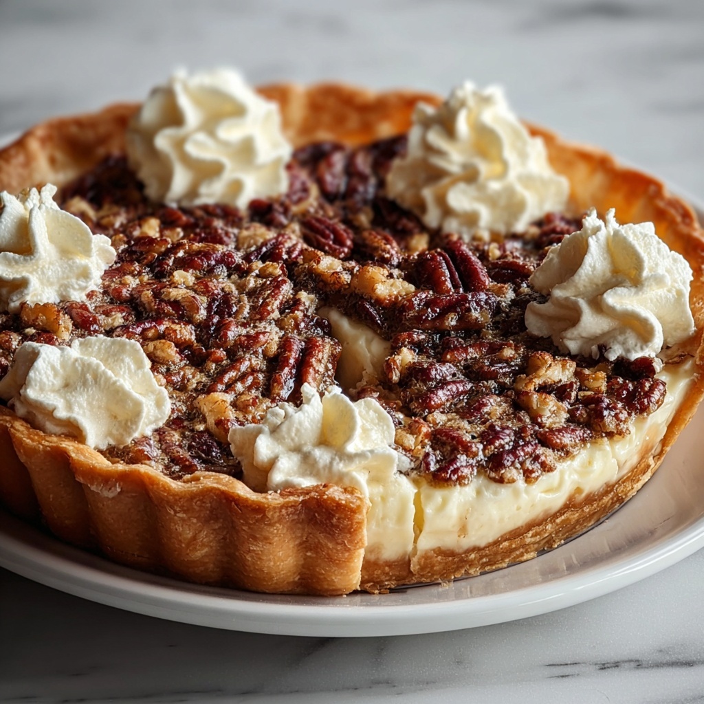 Pecan Cream Pie Recipe - Recipe Image