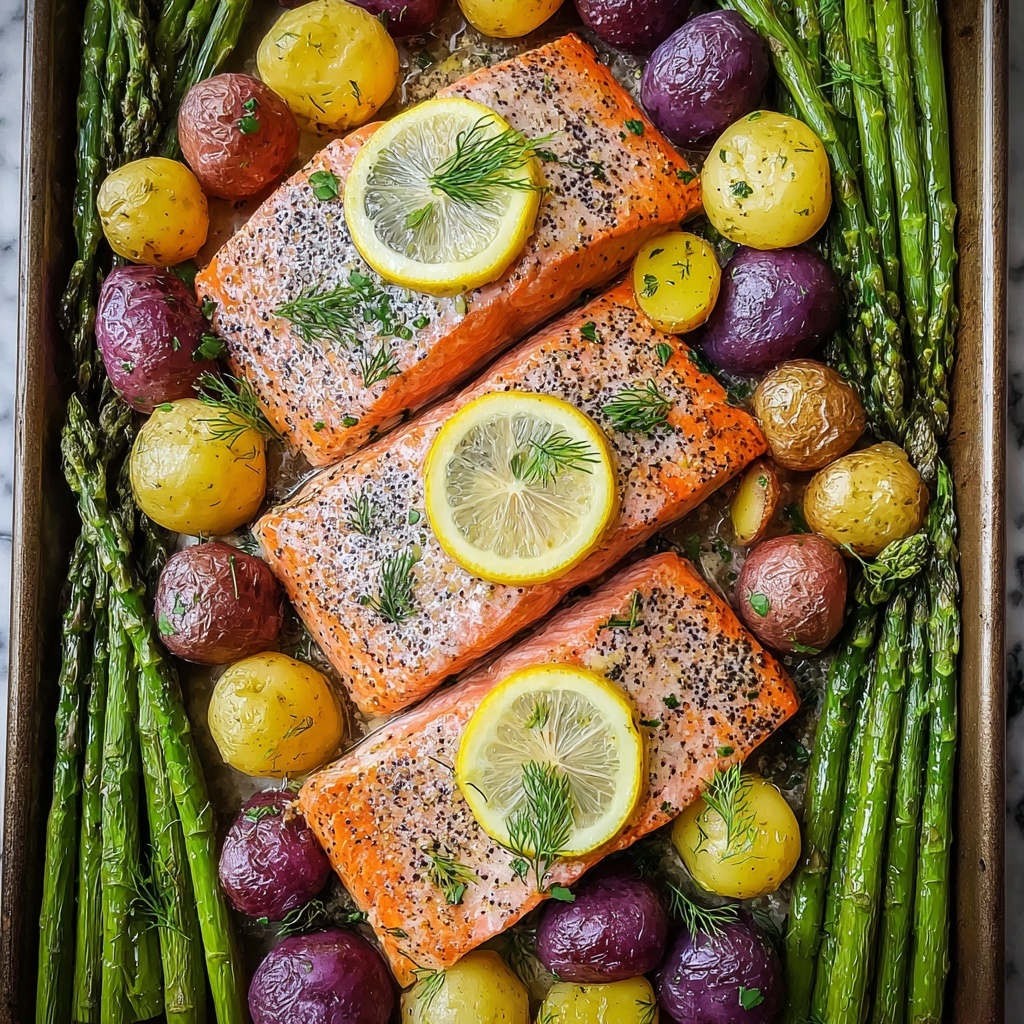 Everything Bagel Sheet Pan Salmon Recipe - Recipe Image