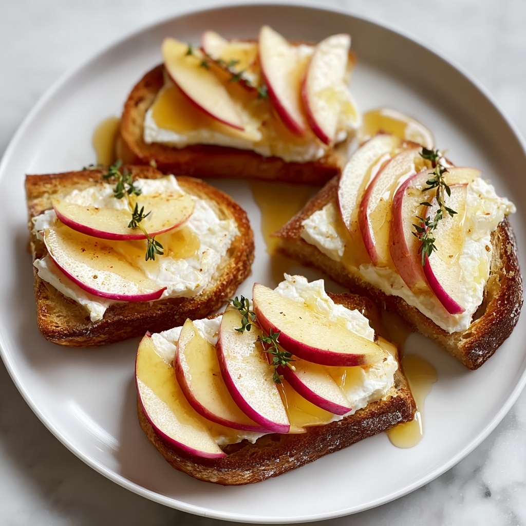 Apple & Brie Crostini with Hot Honey Recipe - Recipe Image